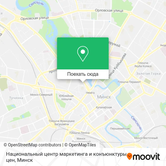 Карта Национальный центр маркетинга и конъюнктуры цен
