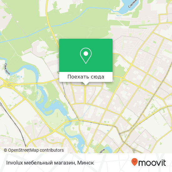 Карта Involux мебельный магазин