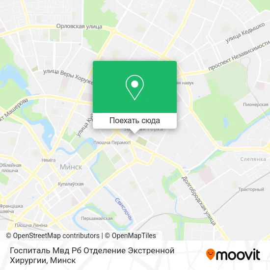 Карта Госпиталь Мвд Рб Отделение Экстренной Хирургии