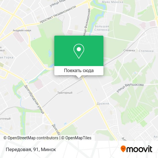 Карта Передовая, 91