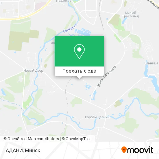 Карта АДАНИ