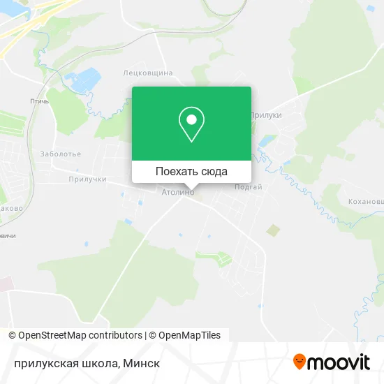 Карта прилукская школа