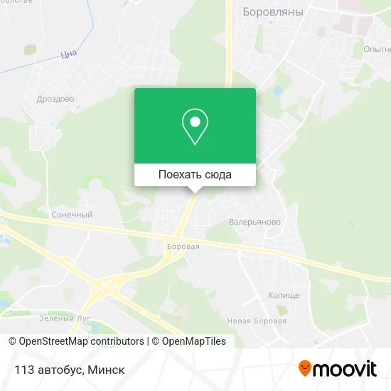 Карта 113 автобус