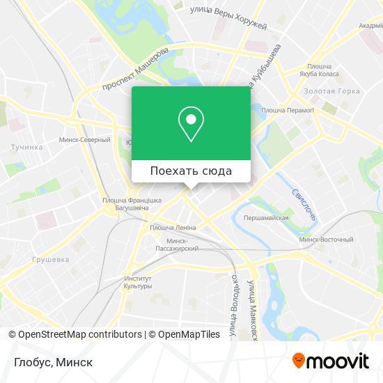 Карта Глобус