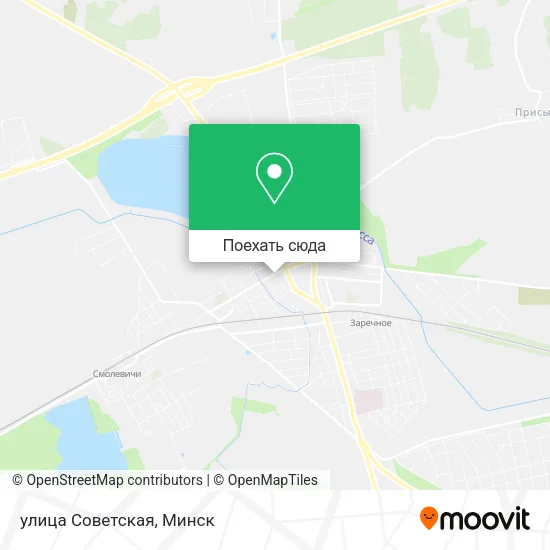 Карта улица Советская