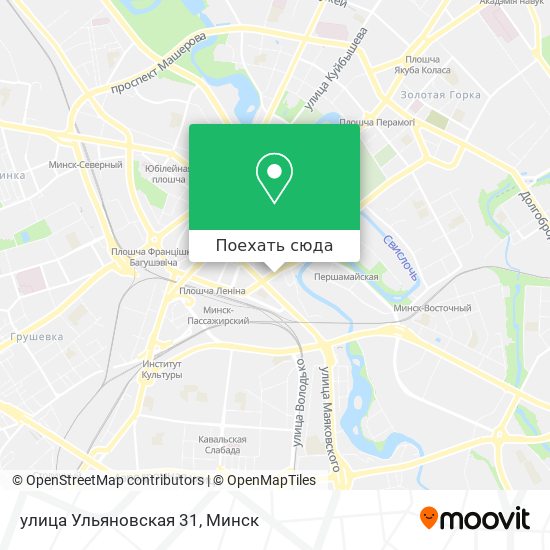Карта улица Ульяновская 31