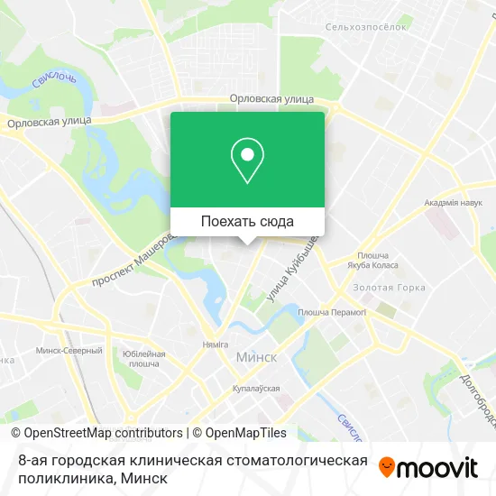 Карта 8-ая городская клиническая стоматологическая поликлиника