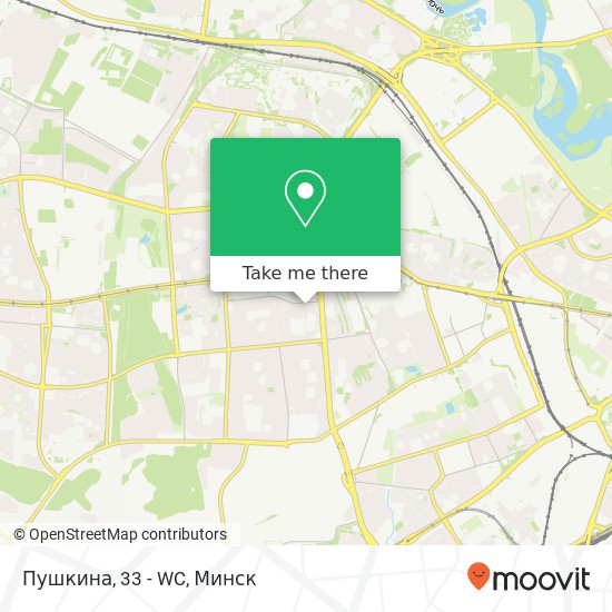 Карта Пушкина, 33 - WC