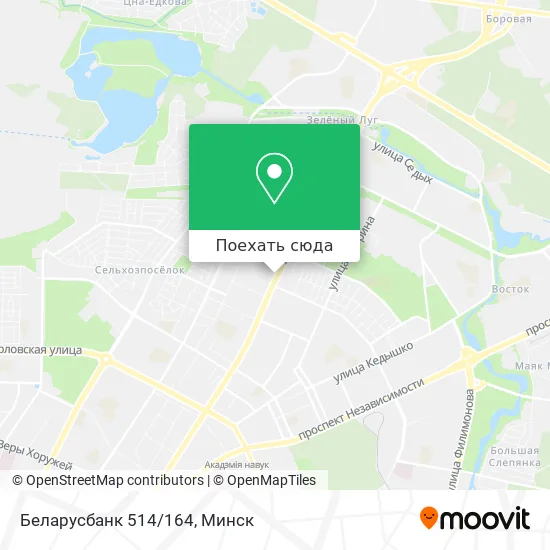 Карта Беларусбанк 514/164