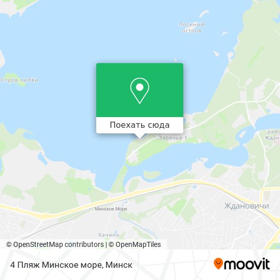 Карта 4 Пляж Минское море