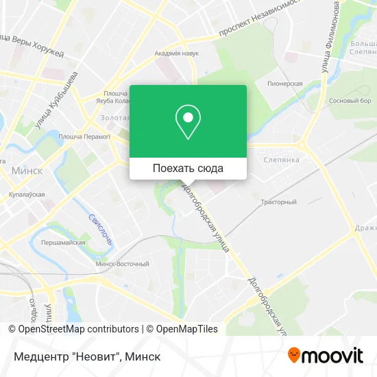 Карта Медцентр "Неовит"