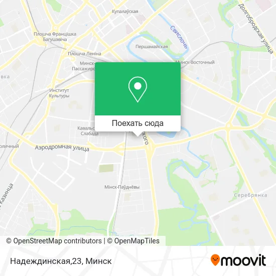Карта Надеждинская,23