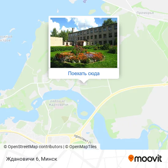 Карта Ждановичи 6