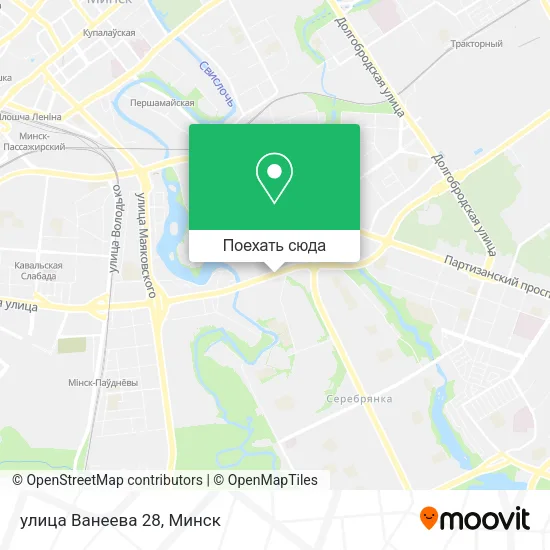 Карта улица Ванеева 28