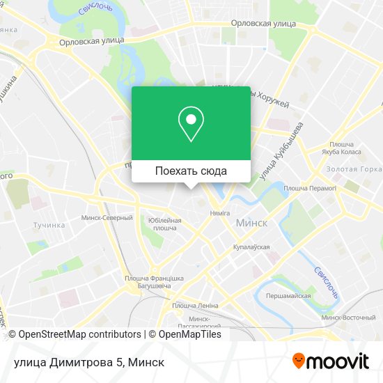 Карта улица Димитрова 5