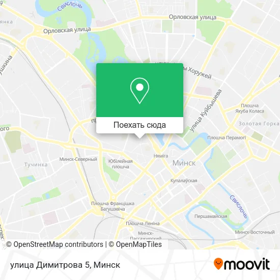 Карта улица Димитрова 5