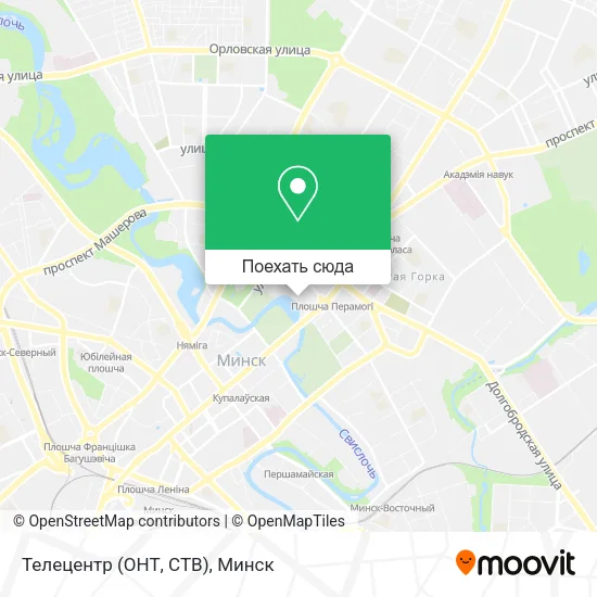 Карта Телецентр (ОНТ, СТВ)