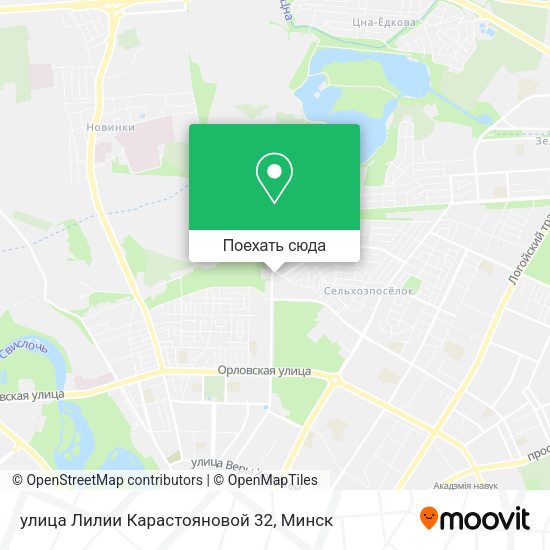 Карта улица Лилии Карастояновой 32