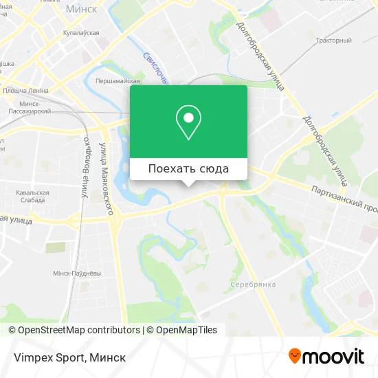 Карта Vimpex Sport