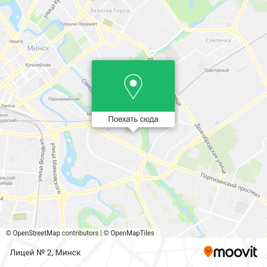 Карта Лицей № 2