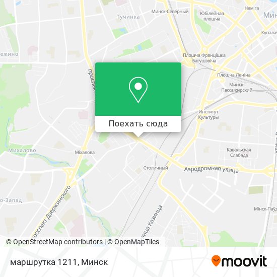 Карта маршрутка 1211