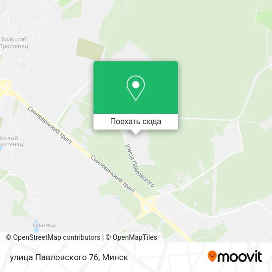 Карта улица Павловского 76