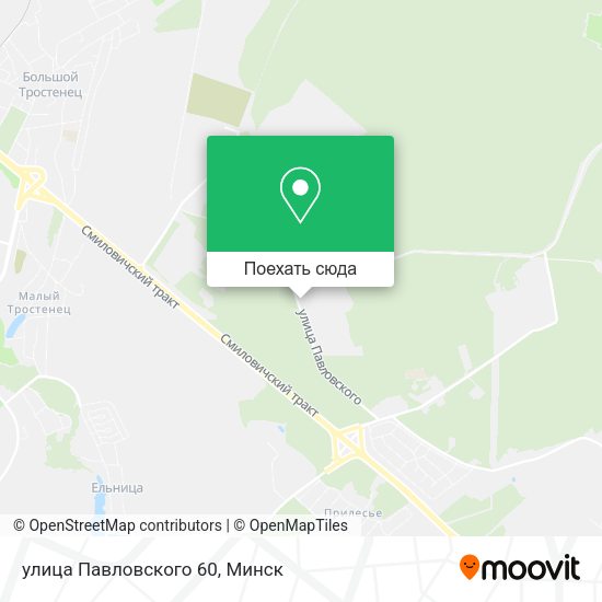 Карта улица Павловского 60