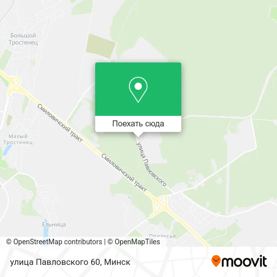 Карта улица Павловского 60