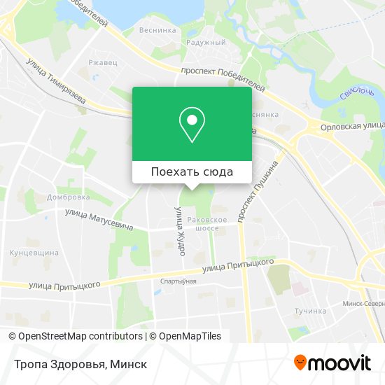 Карта Тропа Здоровья