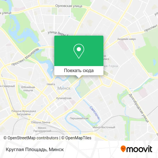 Карта Круглая Площадь