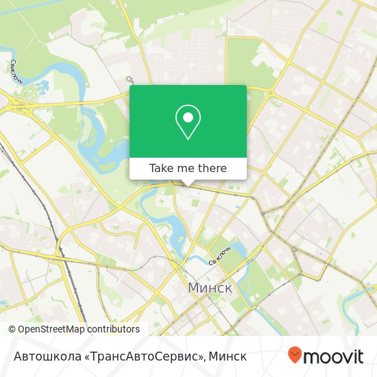 Карта Автошкола «ТрансАвтоСервис»