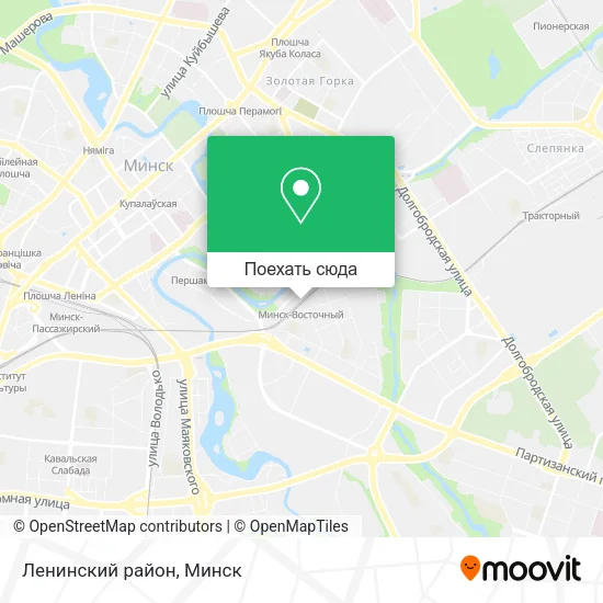 Карта Ленинский район