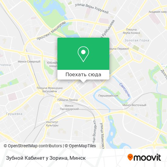 Карта Зубной Кабинет у Зорина