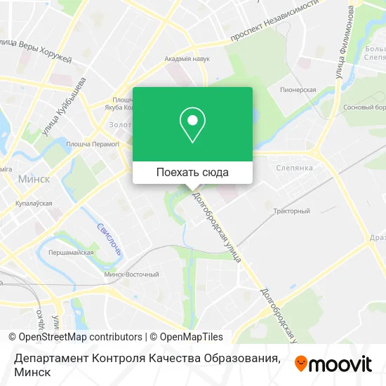 Карта Департамент Контроля Качества Образования