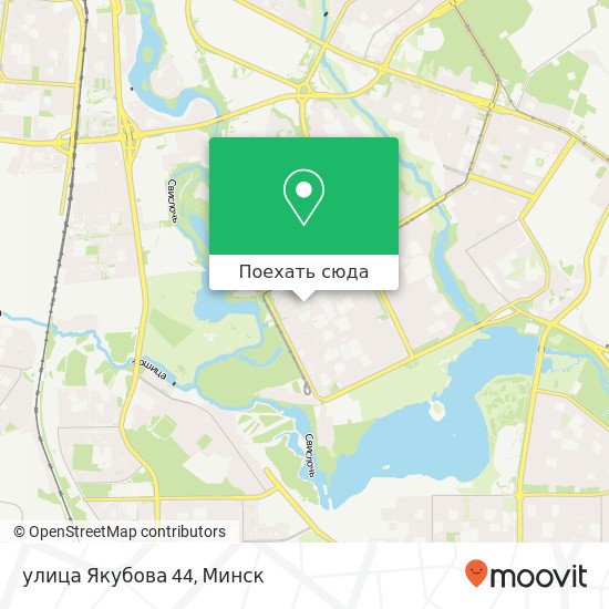 Карта улица Якубова 44