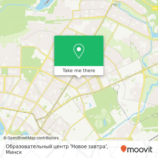 Карта Образовательный центр "Новое завтра"