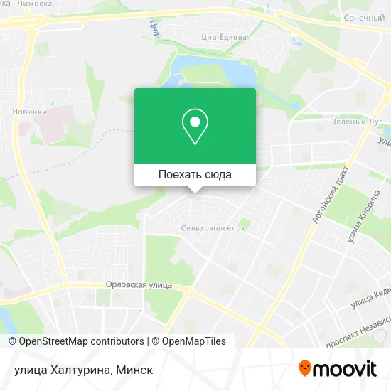 Карта улица Халтурина