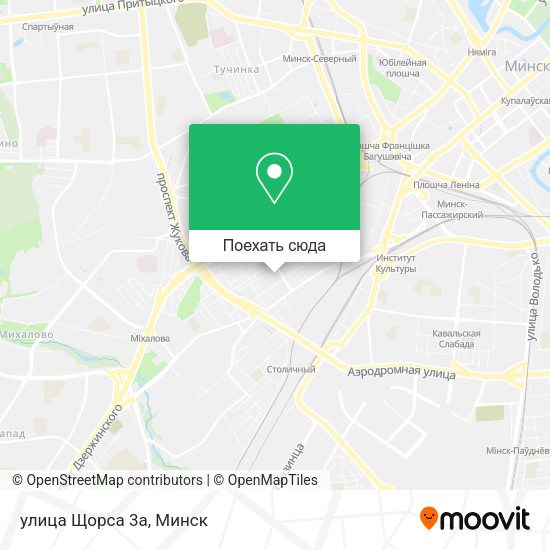 Карта улица Щорса 3а