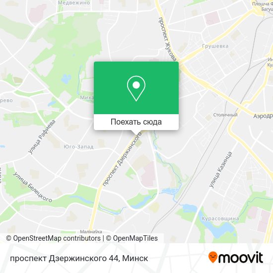 Карта проспект Дзержинского 44