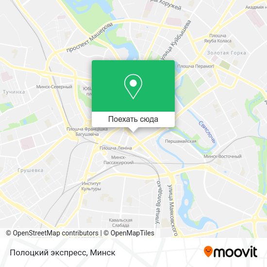 Карта Полоцкий экспресс