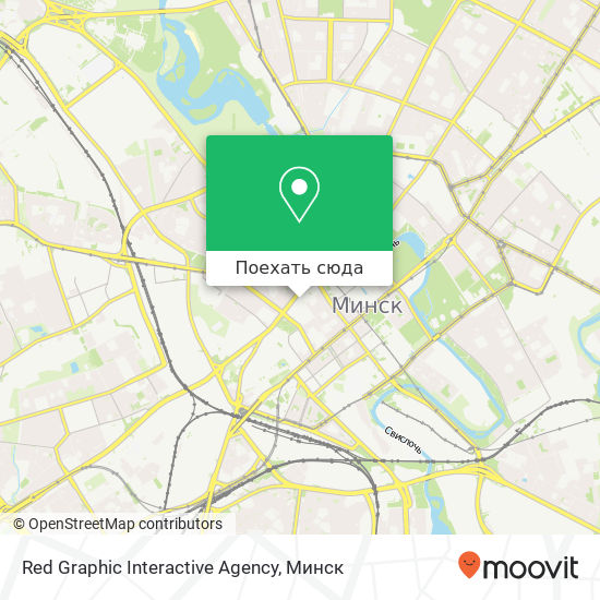 Карта Red Graphic Interactive Agency
