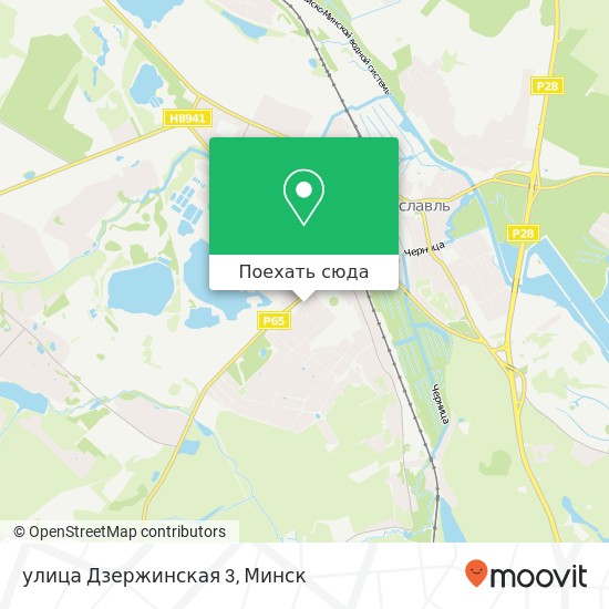 Карта улица Дзержинская 3