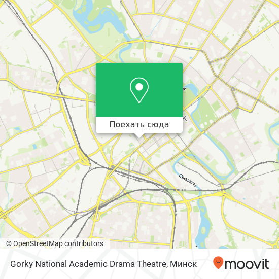 Карта Gorky National Academic Drama Theatre