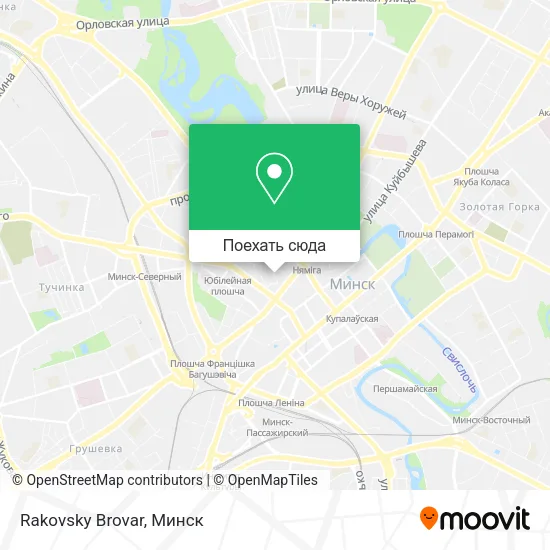 Карта Rakovsky Brovar