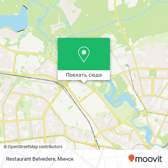 Карта Restaurant Belvedere, Мінск