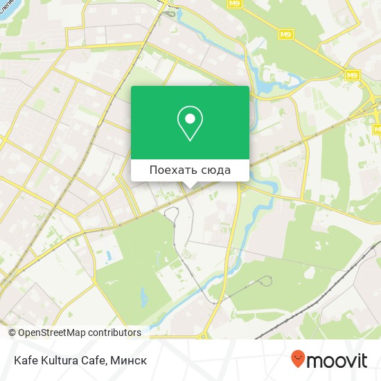 Карта Kafe Kultura Cafe