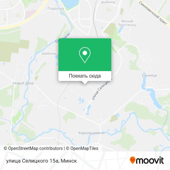 Карта улица Селицкого 15а