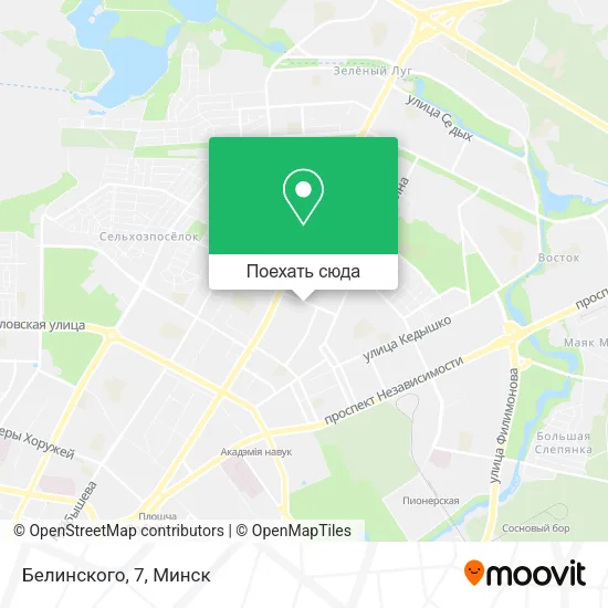 Карта Белинского, 7