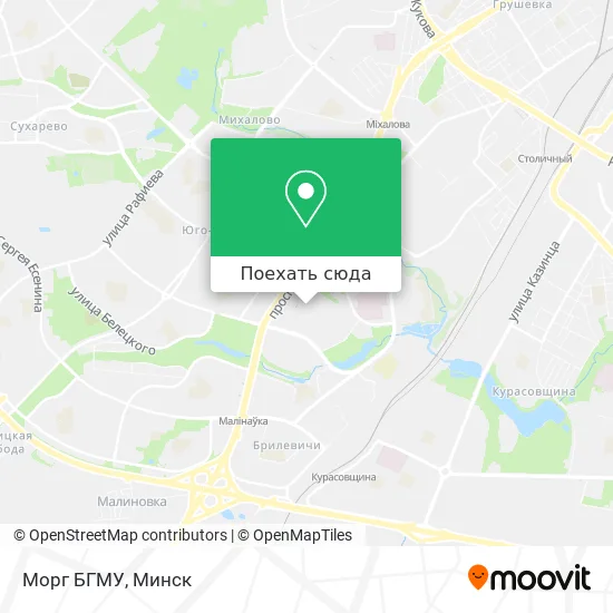 Карта Морг БГМУ