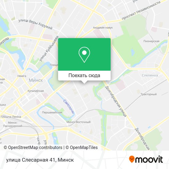 Карта улица Слесарная 41